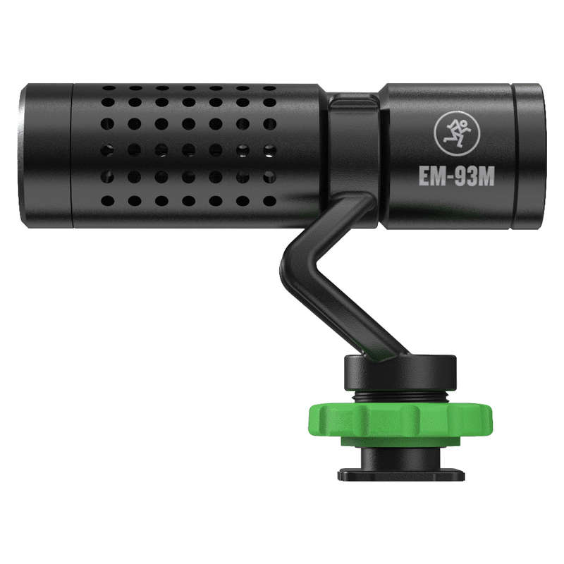 Mackie EM-93M Ultra-compact Shotgun Condenser Microphone for Smartphones and DSLR Cameras