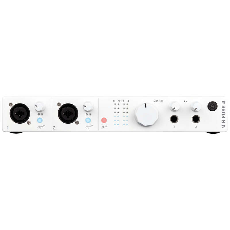 Arturia MiniFuse 4 USB-C Audio Interface  White