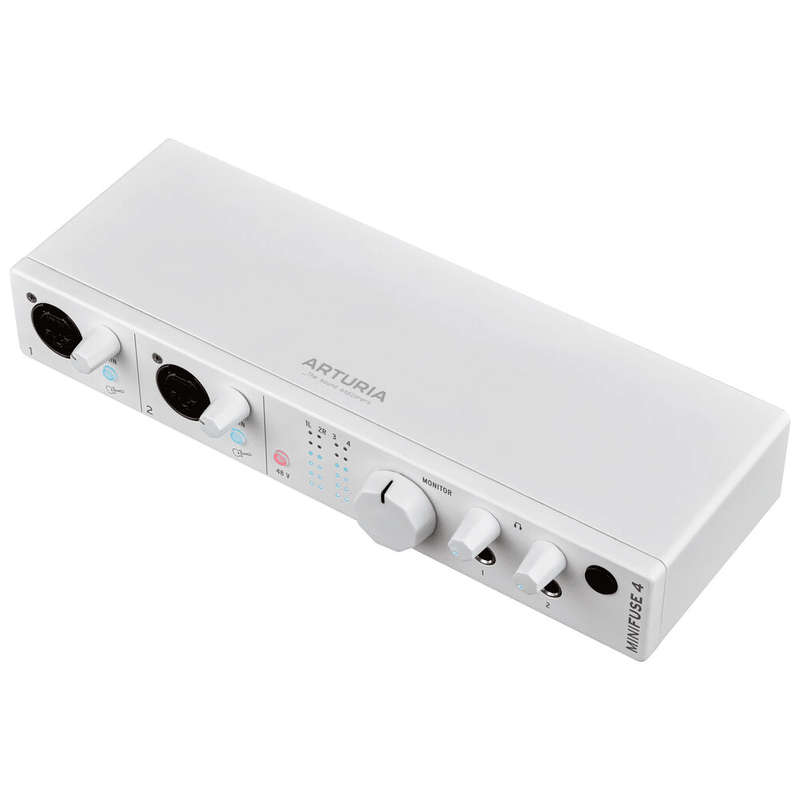 Arturia MiniFuse 4 USB-C Audio Interface  White