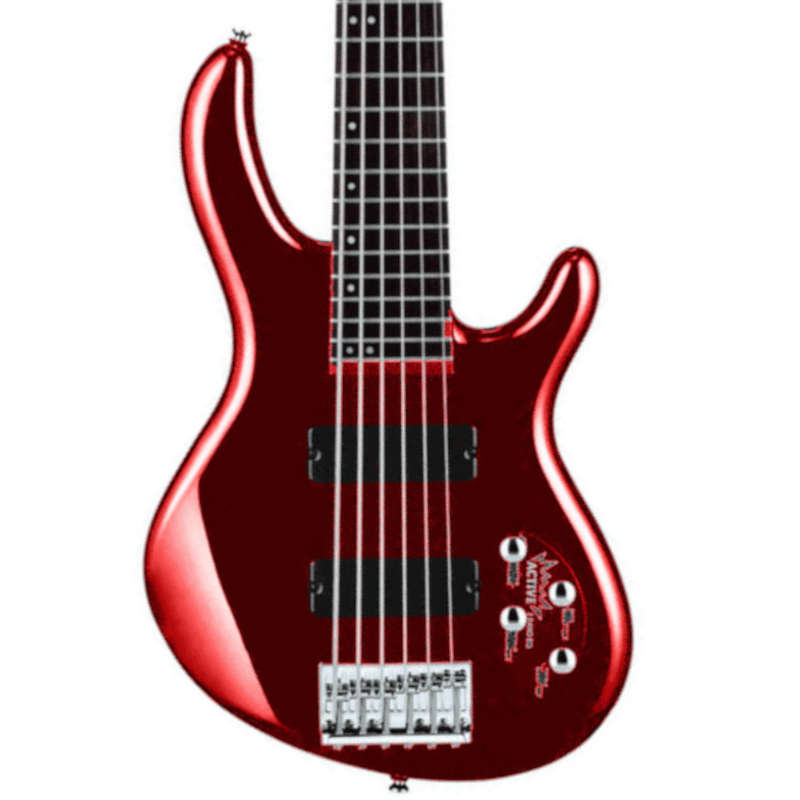 Cort Action Bass VI Plus 6-String Bass Guitar - Red