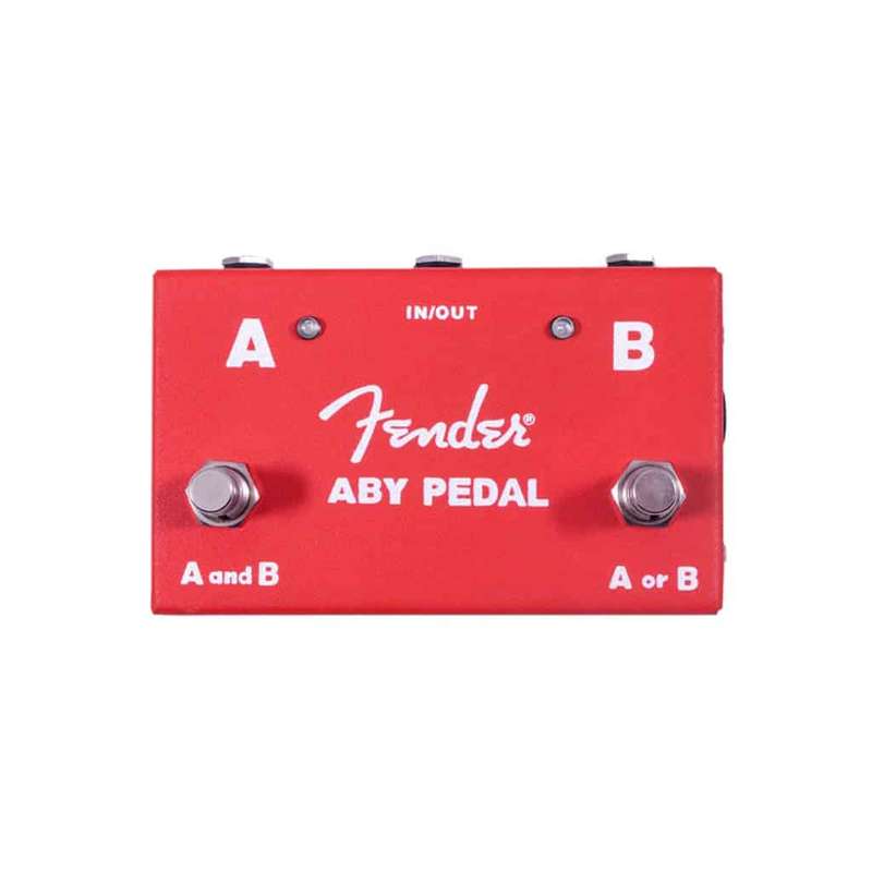 Fender 2-Switch ABY Pedal - Red