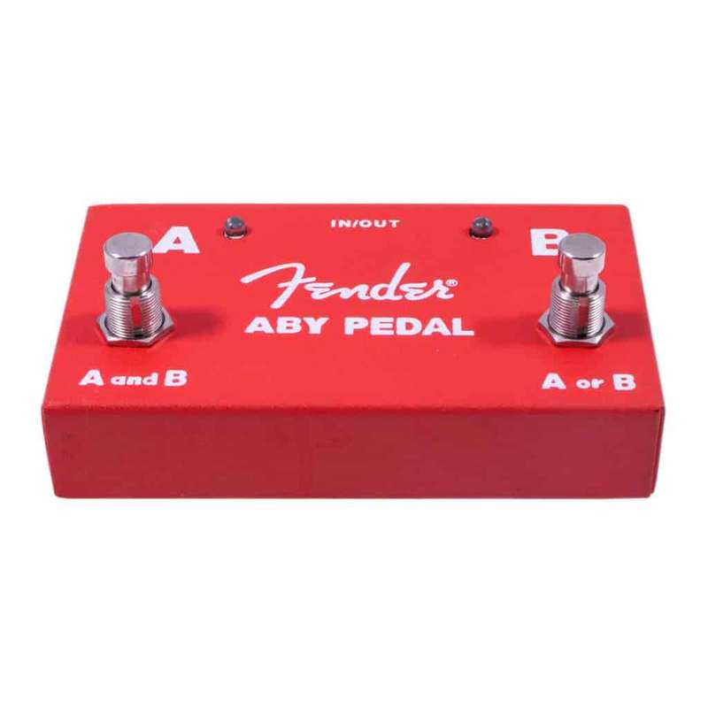 Fender 2-Switch ABY Pedal - Red
