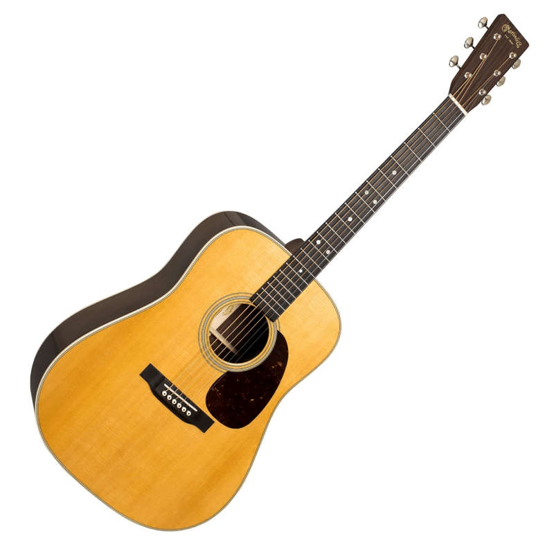 Martin D-28E Acoustic Guitar - Natural -  LR Baggs Anthem Pickup