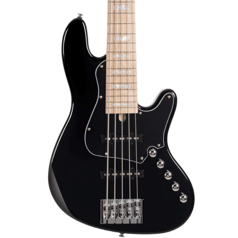 Cort Elrick NJS5 5-String Bass Guitar - Black