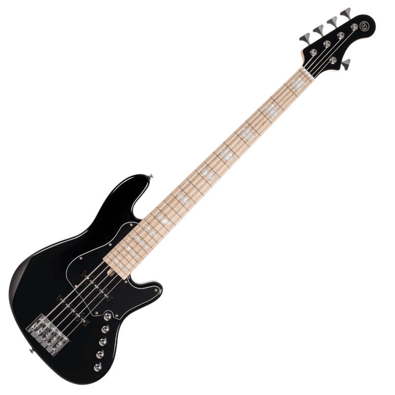 Cort Elrick NJS5 5-String Bass Guitar - Black