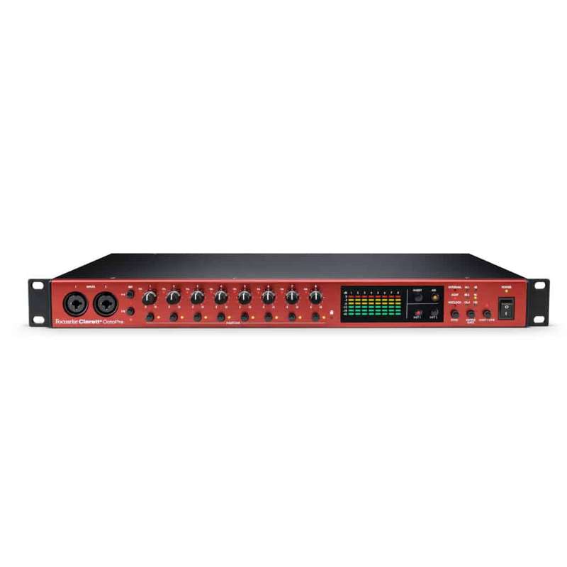 Focusrite Clarett+ OctoPre 8-in/8-out ADAT Preamp