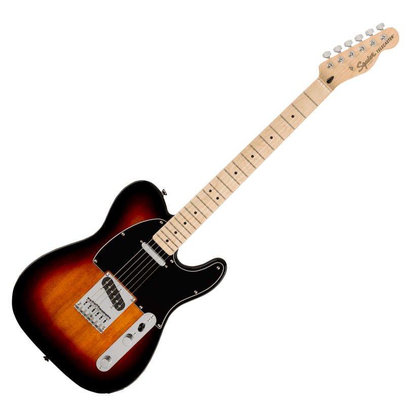 Squier Affinity Series Telecaster Electric Guitar - Maple Fretboard - 3-Color Sunburst