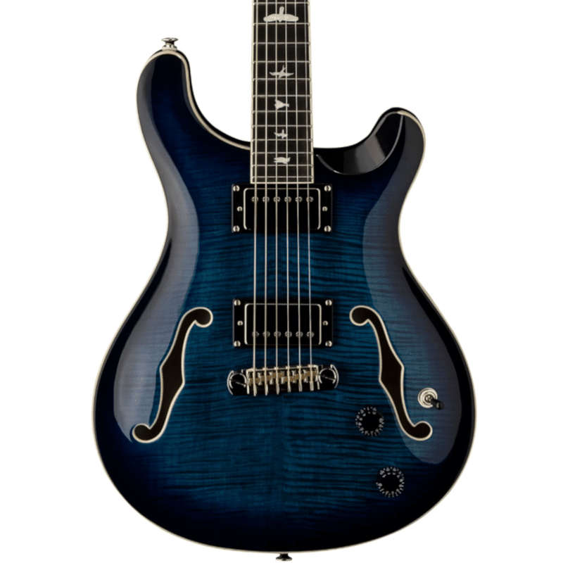 PRS SE Hollowbody II Electric Guitar - Faded Blue Burst