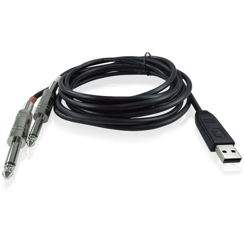 Behringer Line2USB Dual 1/4 inch TS Male to USB Audio Interface