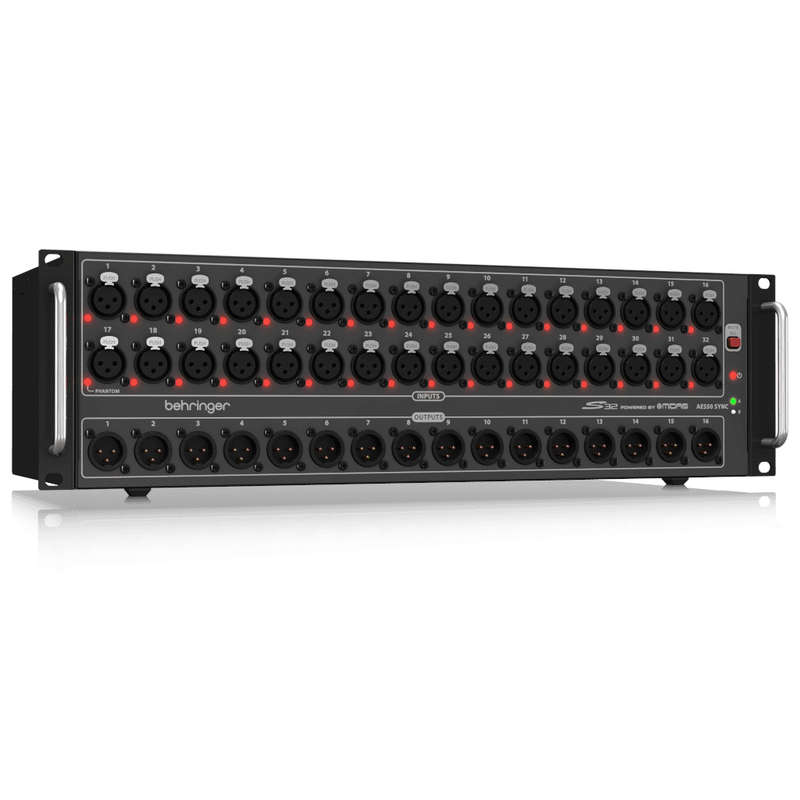 Behringer S32 32-input / 16-output Digital Stage Box