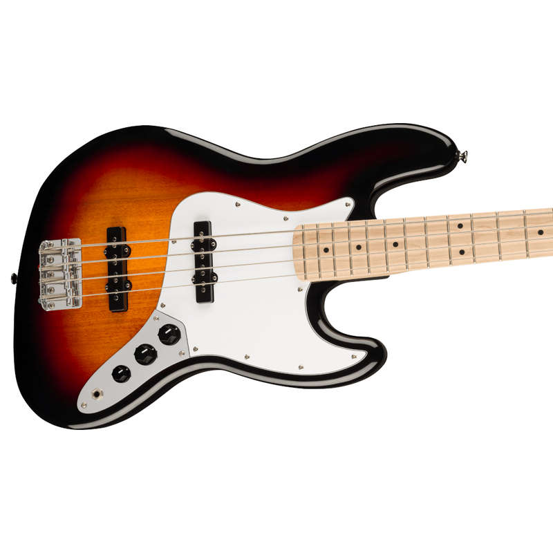 Squier by Fender Affinity Series Jazz Bass - 3-color Sunburst with Maple Fingerboard