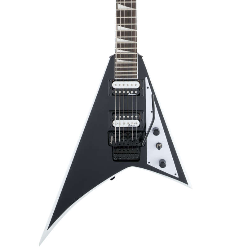 Jackson Rhoads JS32 Electric Guitar - Black with White Bevels