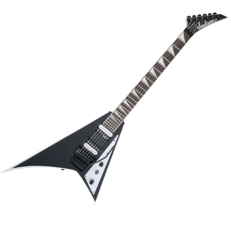 Jackson Rhoads JS32 Electric Guitar - Black with White Bevels