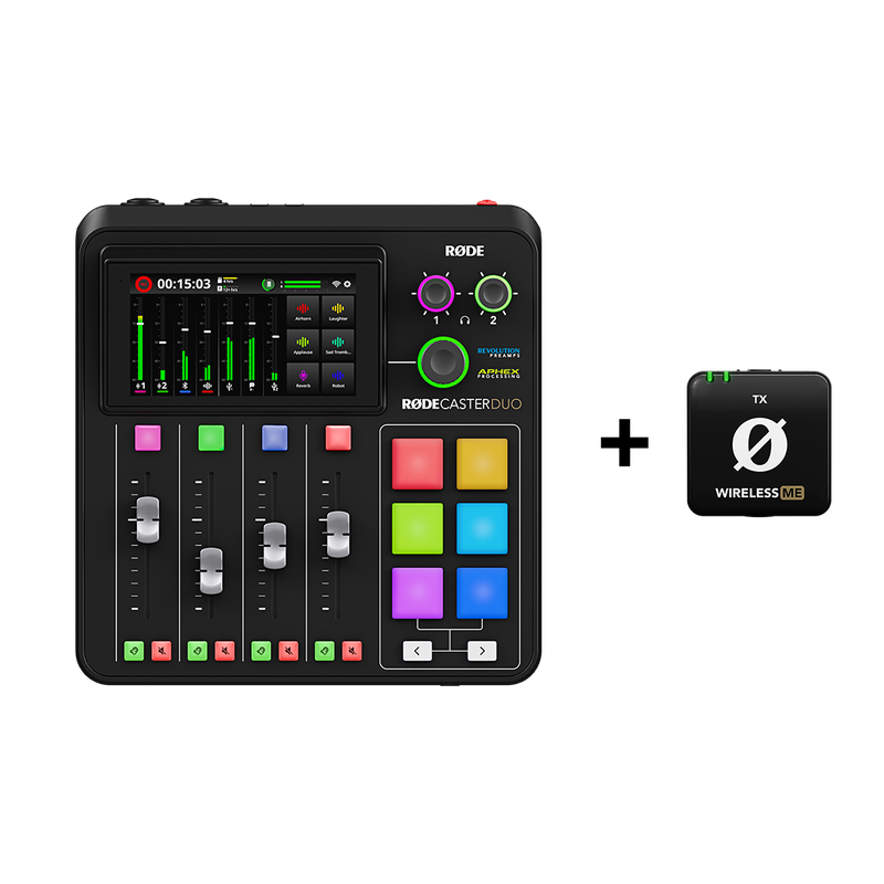 RØDE Rodecaster Duo - Integrated Audio Production Studio (+ Free Gift)