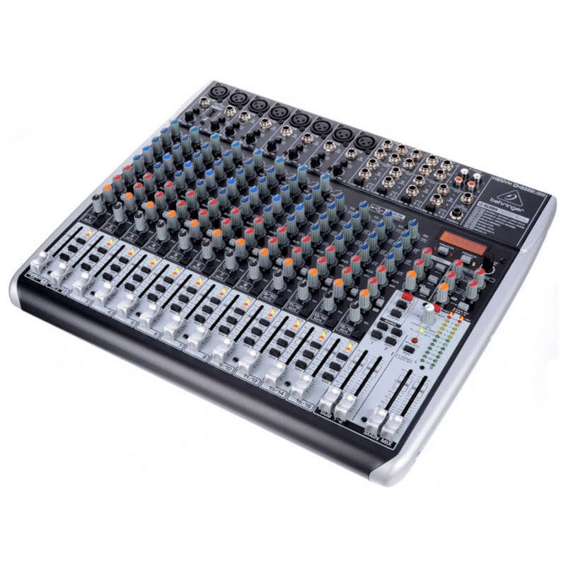 Behringer Xenyx QX2222USB Mixer with USB and Effects