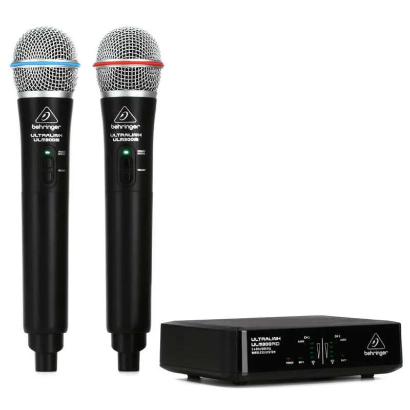 Behringer ULM302MIC Wireless Dual Handheld Microphone System