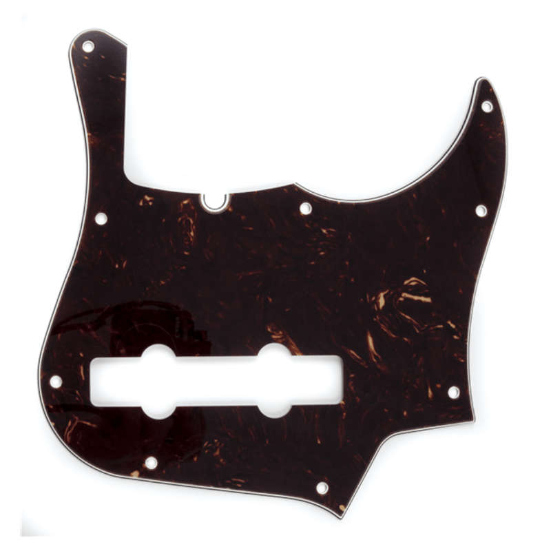 Fender 4-Ply 5-String American Deluxe Jazz Bass® Pickguard - 9-Hole - Tortoise Shell