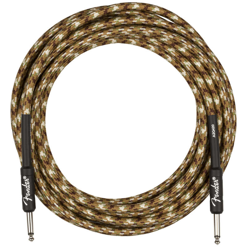 Fender Professional Series Instrument Cable - Desert Camo - 18.6' (5.5m)