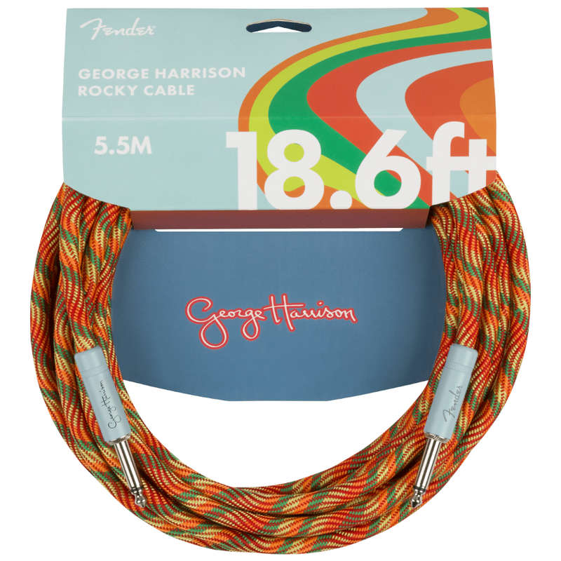 Fender George Harrison Signature Rocky Instrument Cable - 18.6' (5.5m)
