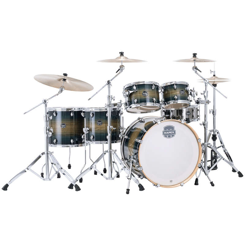 Mapex Armory 6-Piece Studioease Fast Shell Pack (Hardware &amp; Cymbals Excluded)  Rainforest ...