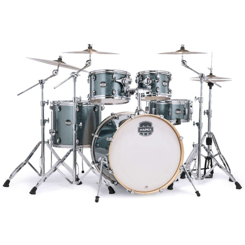 Mapex Mars Birch 5-Piece Rock Shell Pack (Excludes Hardware and Cymbals)  Twilight Sparkle