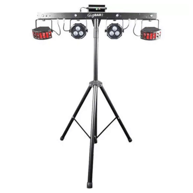 Chauvet GigBAR 2  Portable 4-in-1 Pack-n-Go Lighting System w/ Stand