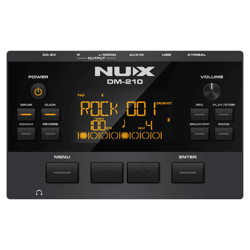 NUX DM-210 All Mesh Head Electronic Drum Kit