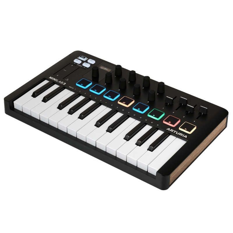 Arturia MiniLab 3 25 Slim-key Controller - Black