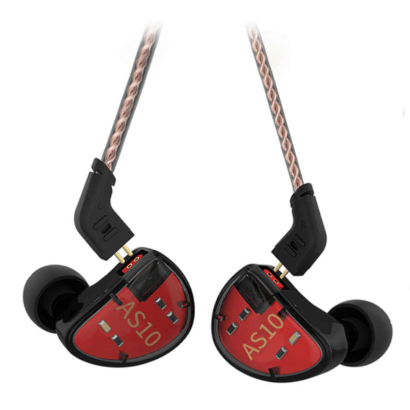 KZ AS10 In-Ear Earphones - Black