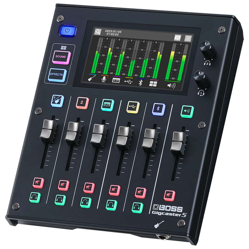 BOSS Gigcaster 5 Audio Streaming Mixer