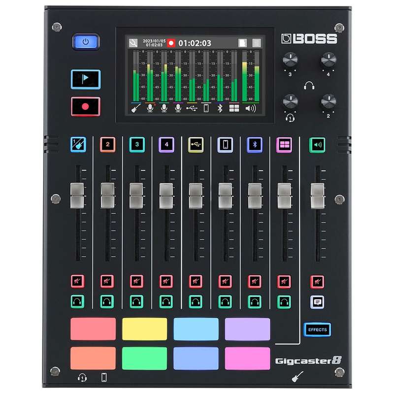 BOSS Gigcaster 8 Audio Streaming Mixer