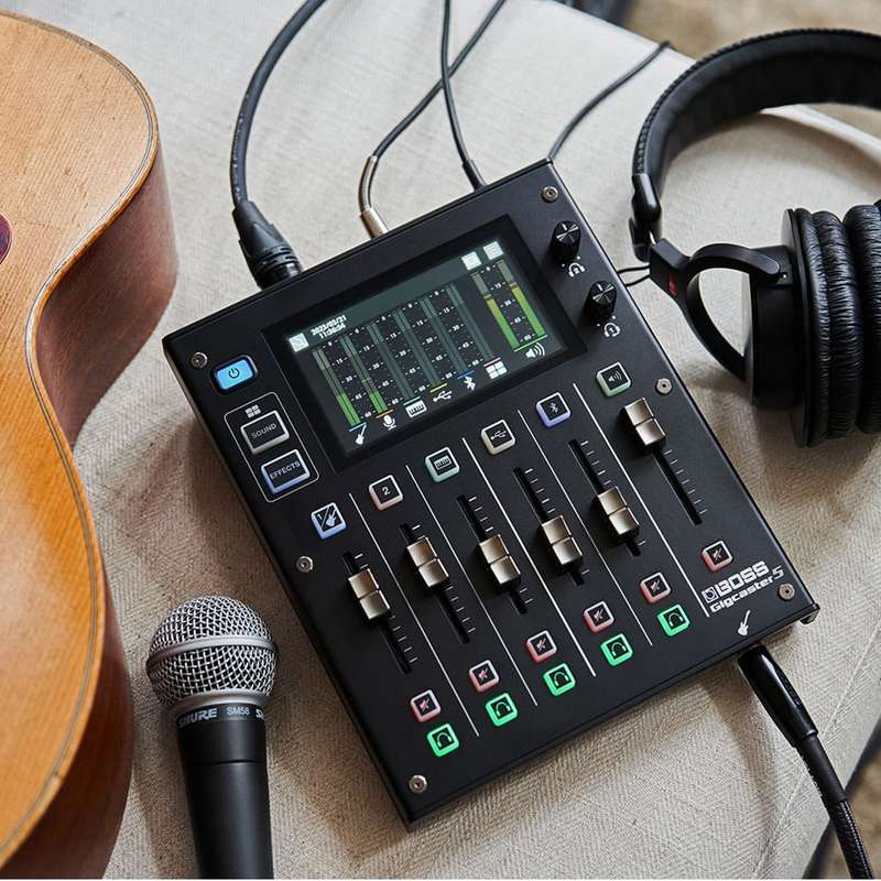 BOSS Gigcaster 5 Audio Streaming Mixer