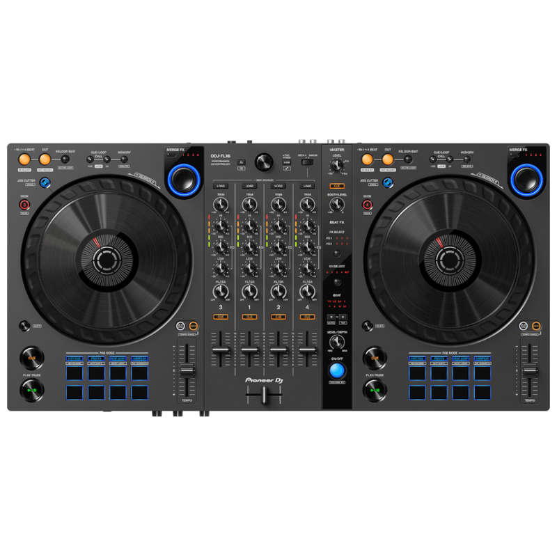 Pioneer DJ DDJ-FLX6-GT 4-deck Rekordbox and Serato DJ Controller - Graphite