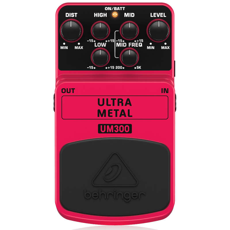 Behringer UM300 Ultra Metal Distortion Pedal