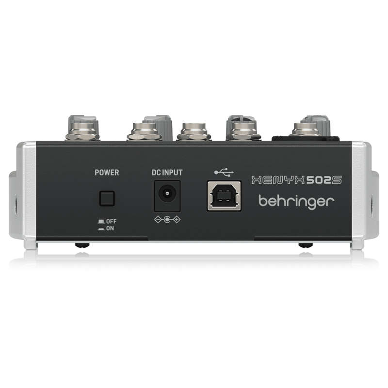 Behringer Xenyx 502S 5-channel Analog Streaming Mixer