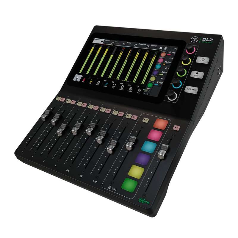 Mackie DLZ Creator - Adaptive Digital Mixer for Podcasting & Streaming