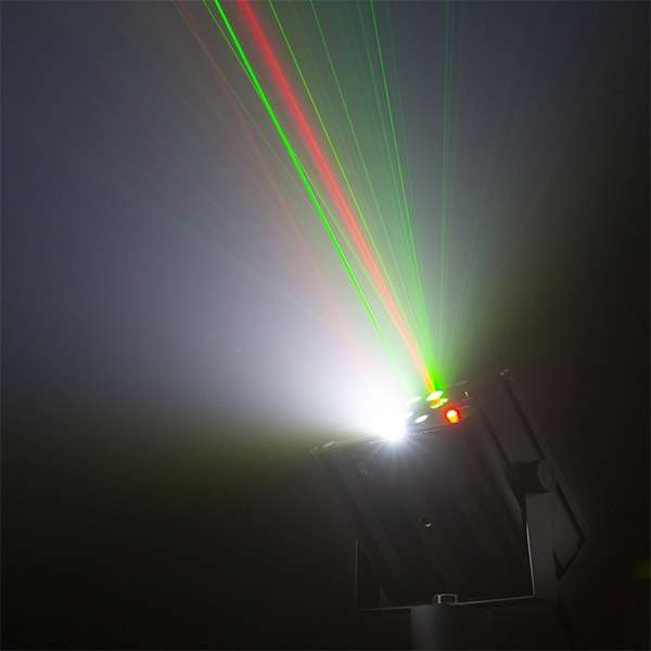 Beamz Acrux Quatro R/G Party Lazer System With RGBW Leds