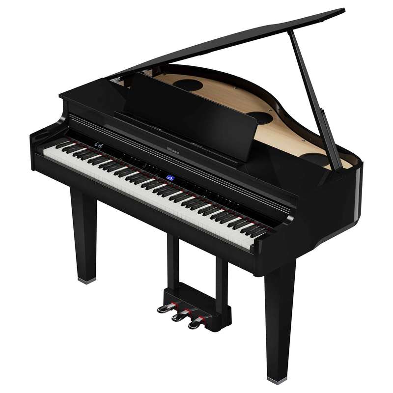 Roland GP-6 Digital Grand Piano - Polished Ebony