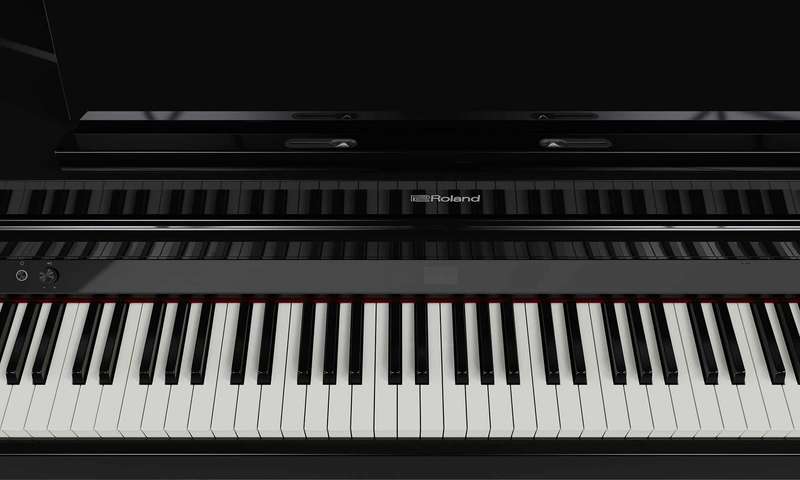 Roland GP-6 Digital Grand Piano - Polished Ebony