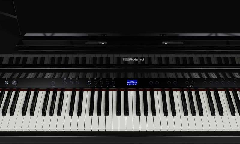 Roland GP-6 Digital Grand Piano - Polished Ebony