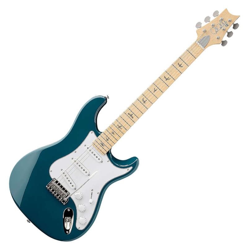 PRS SE Silver Sky Electric Guitar - Nylon Blue with Maple Fingerboard