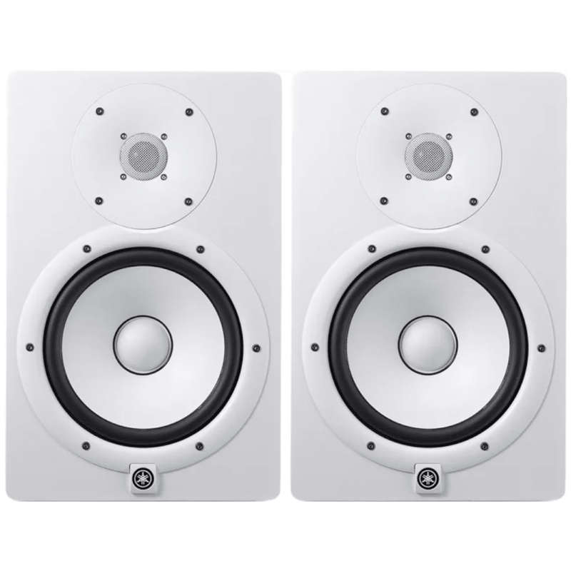 Yamaha HS8 8 inch Powered Studio Monitor Pair - White