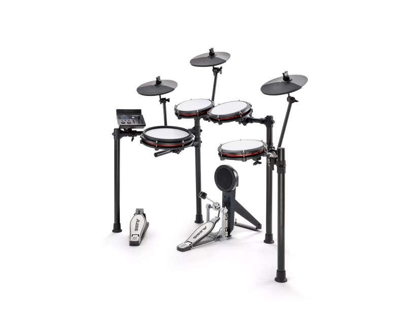 Alesis Nitro Max Electronic Drum Kit - 8-piece with Mesh Heads and Bluetooth