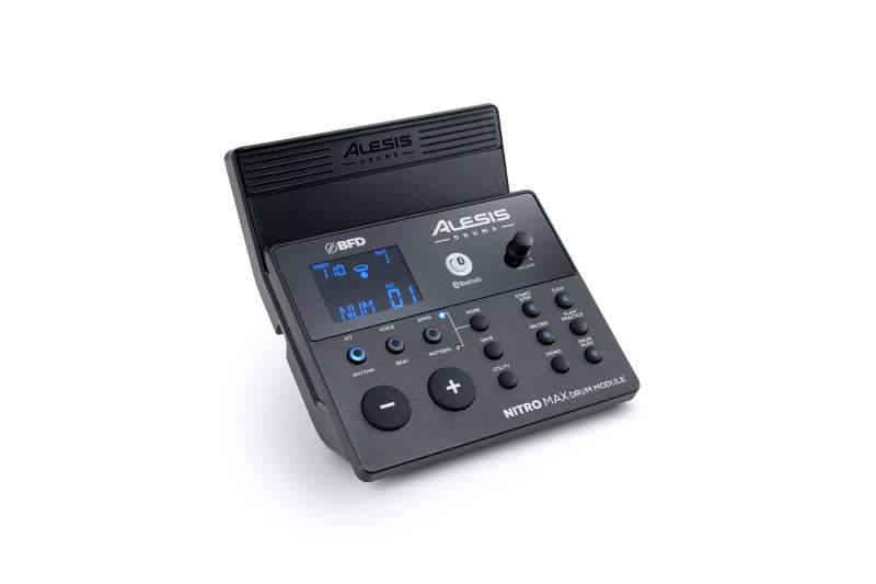Alesis Nitro Max Electronic Drum Kit - 8-piece with Mesh Heads and Bluetooth