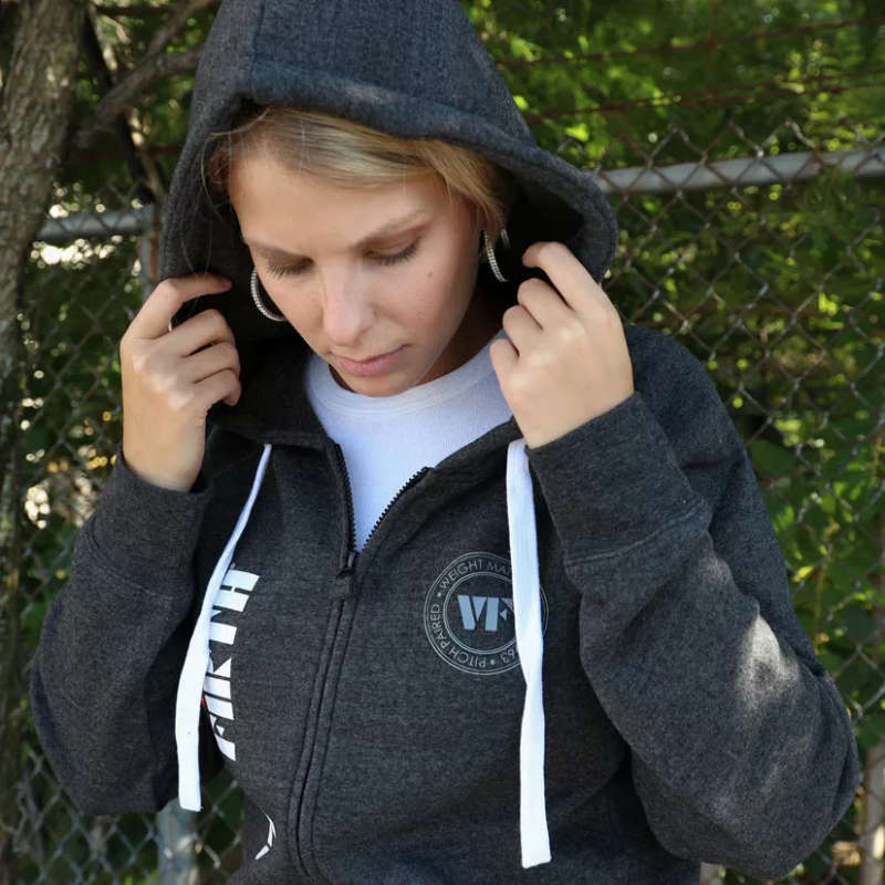 Vic Firth Zip Up Logo Hoodie XS