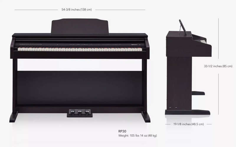 Roland RP30 Digital Cabinet Piano