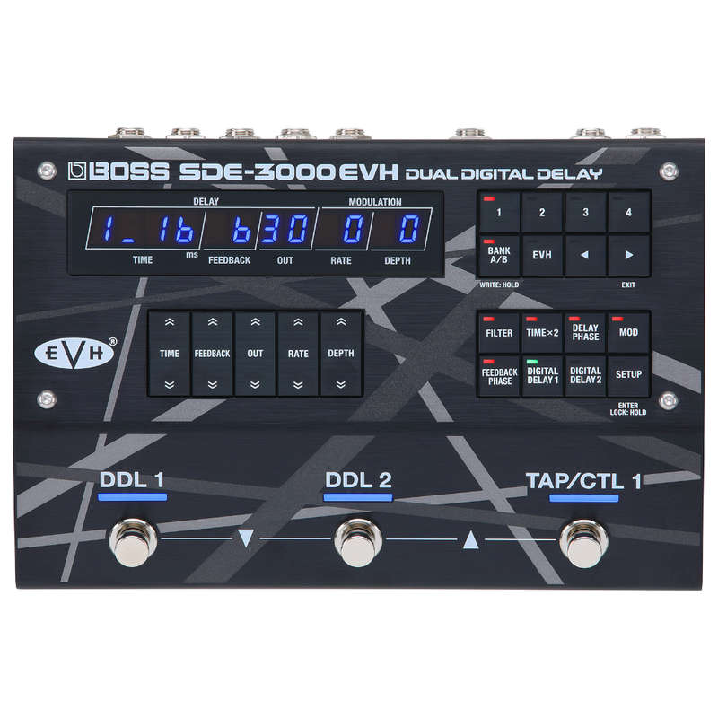 Boss SDE-3000EVH Dual Digital Delay Pedal
