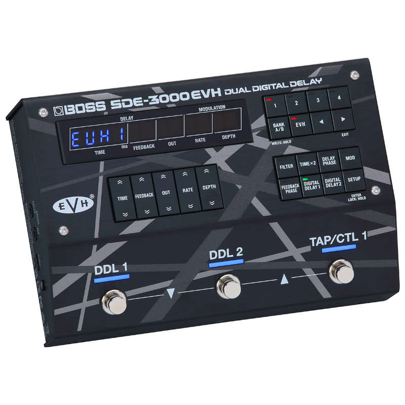 Boss SDE-3000EVH Dual Digital Delay Pedal