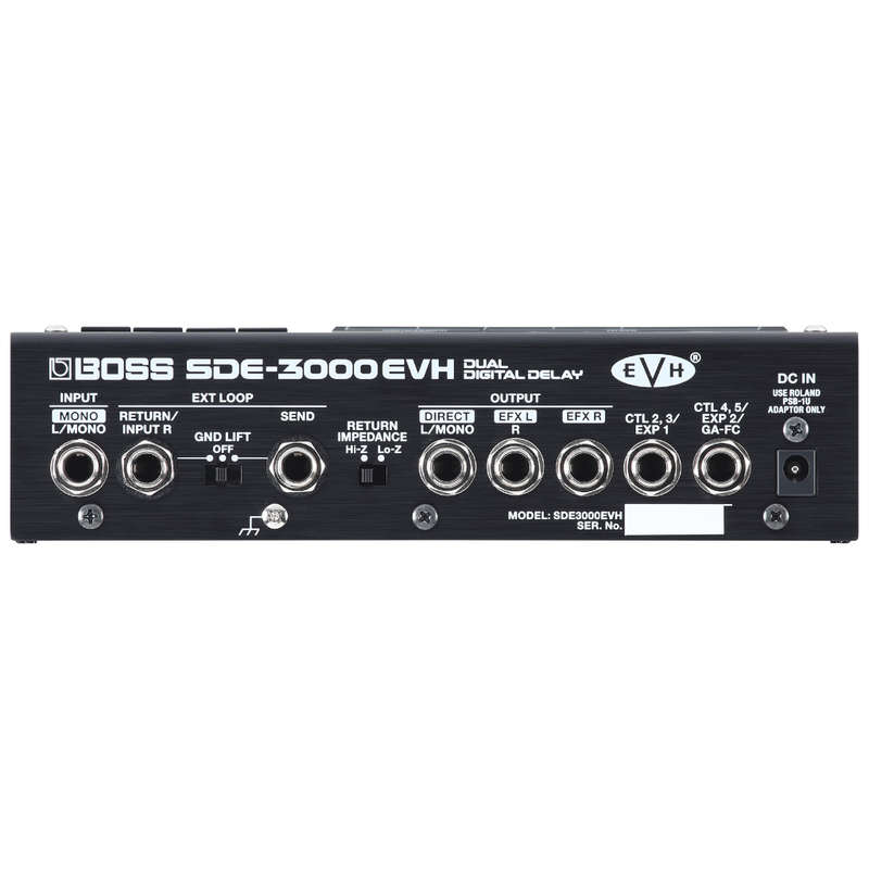Boss SDE-3000EVH Dual Digital Delay Pedal
