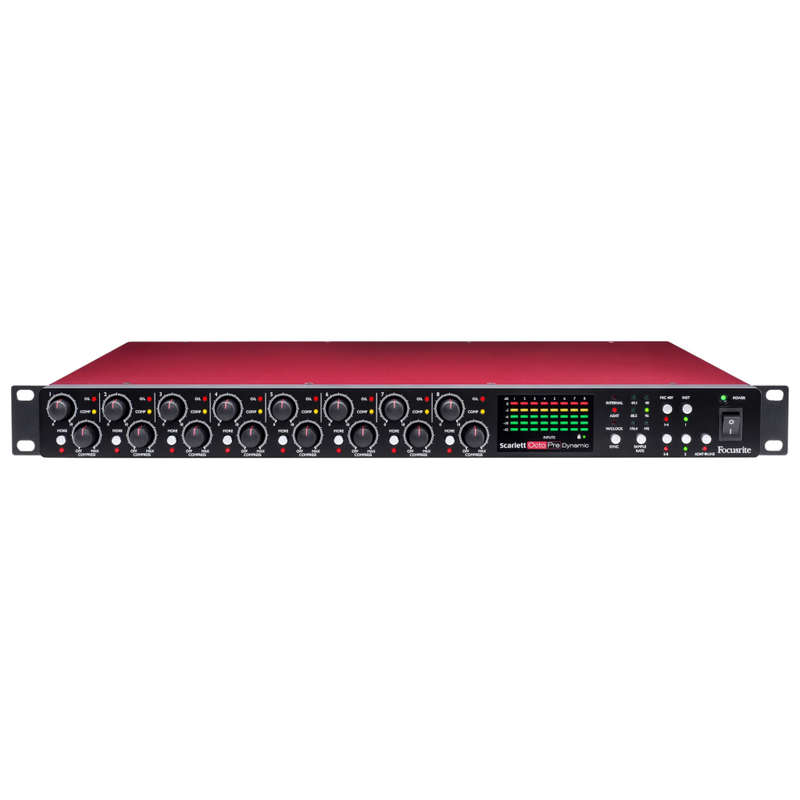 Focusrite Scarlett OctoPre Dynamic Mic Preamp with ADAT Connectivity